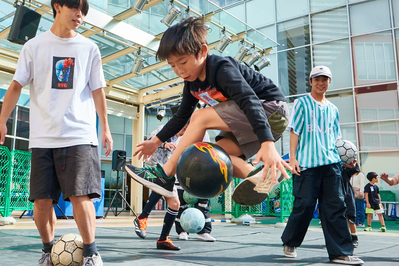 フリースタイルフットボール